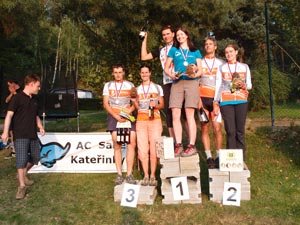 Rybákův slídil - Martin Sajal a Lenka Kotačková na 2. místě, Mirek Kalina a Markéta Kalinová na 3. místě v mixech