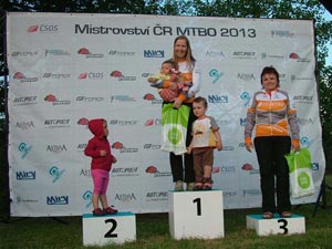 Sprint, D21B - 1. Radka Ouhrabková, 3. Marcela Čečrdlová